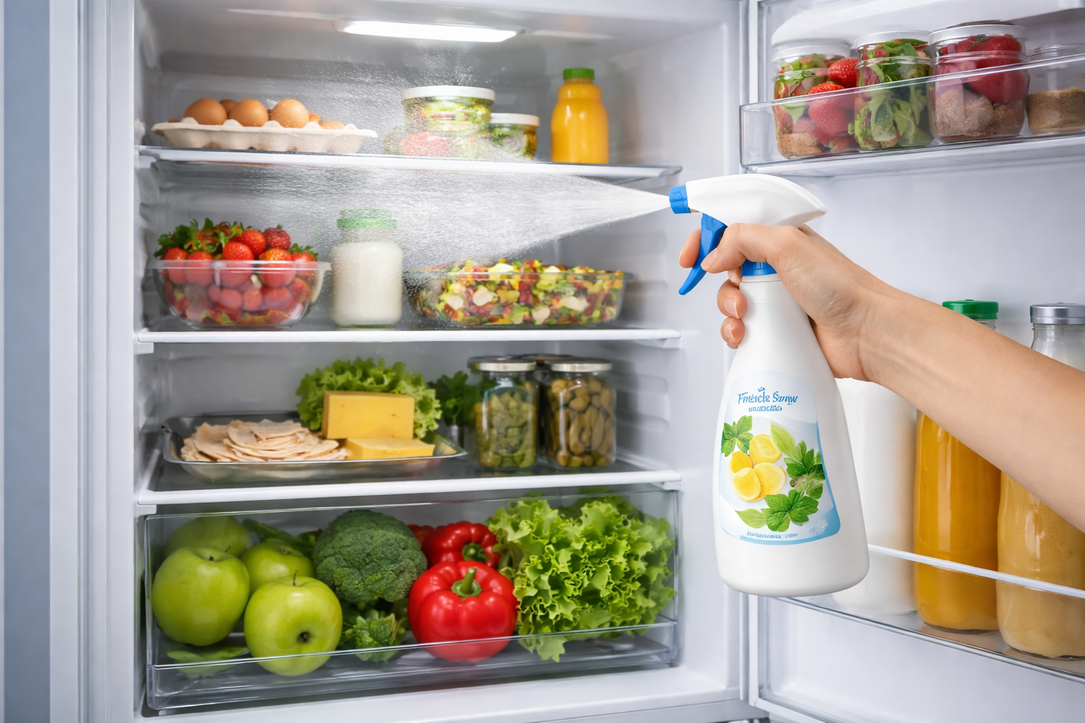 Kühlschrank reinigen: Hygienisch, nachhaltig und ohne Chemie