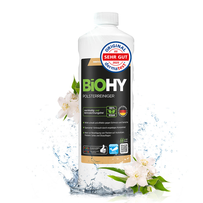 BiOHY upholstery cleaner, textile cleaner, upholstery cleaning agent, sofa cleaner
