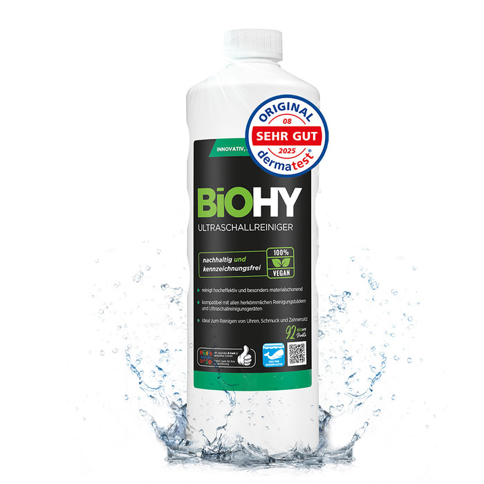 Pulitore ad ultrasuoni BiOHY, detergente per bagno ad ultrasuoni, agente di pulizia ad ultrasuoni, detergente per dispositivo ad ultrasuoni