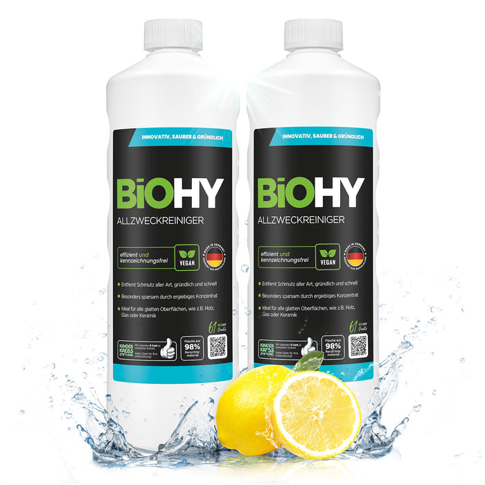 Detergente multiuso BiOHY, detergente multiuso, detergente universale, concentrato organico