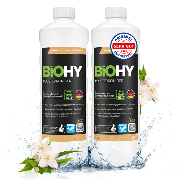 BiOHY upholstery cleaner, textile cleaner, upholstery cleaning agent, sofa cleaner