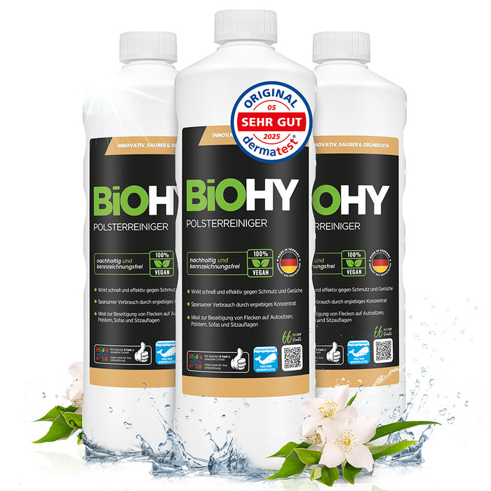 BiOHY upholstery cleaner, textile cleaner, upholstery cleaning agent, sofa cleaner