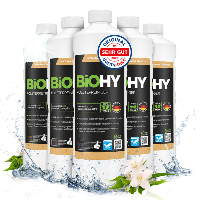 BiOHY upholstery cleaner, textile cleaner, upholstery cleaning agent, sofa cleaner