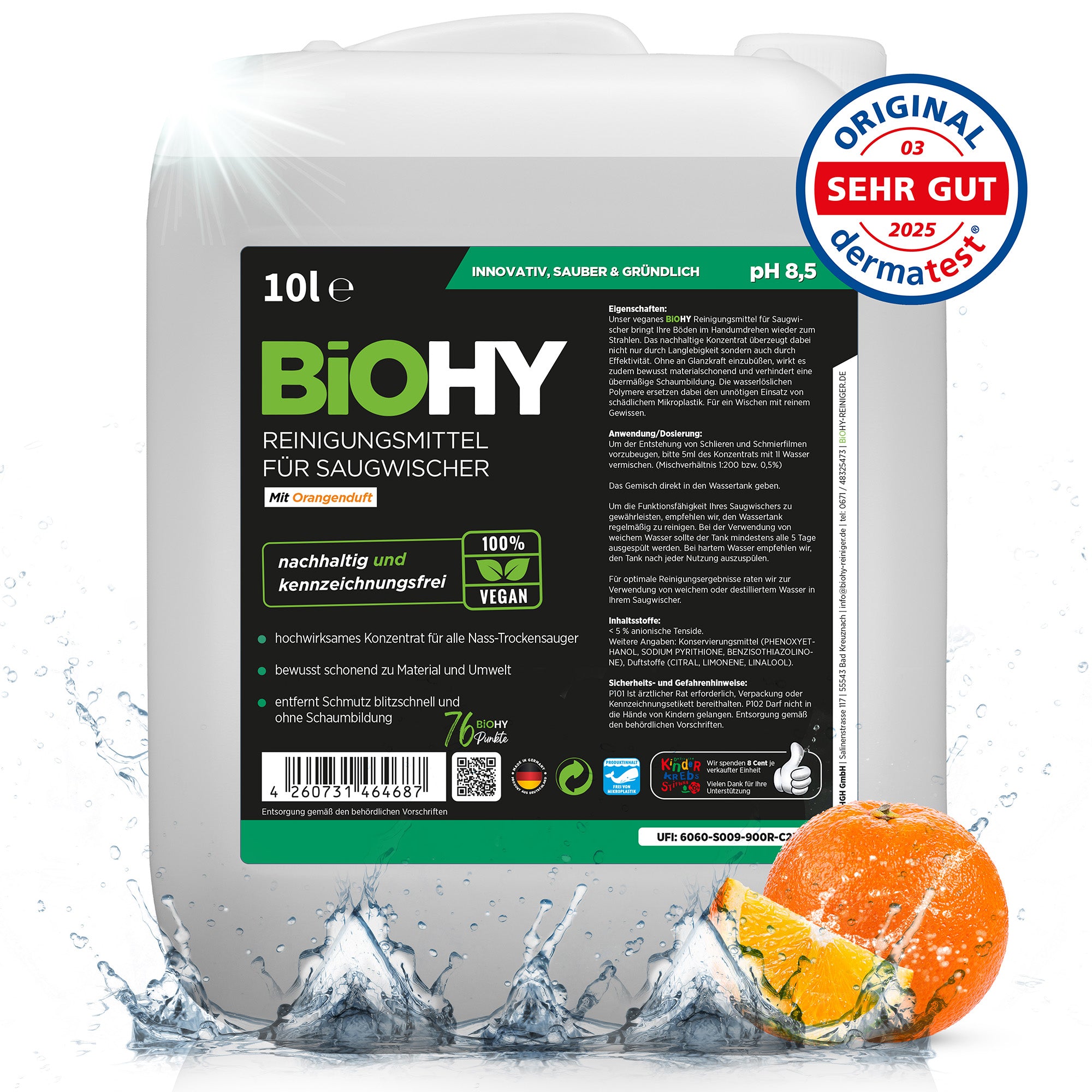 BiOHY all-purpose cleaner, all-purpose cleaner, universal cleaner, organic concentrate