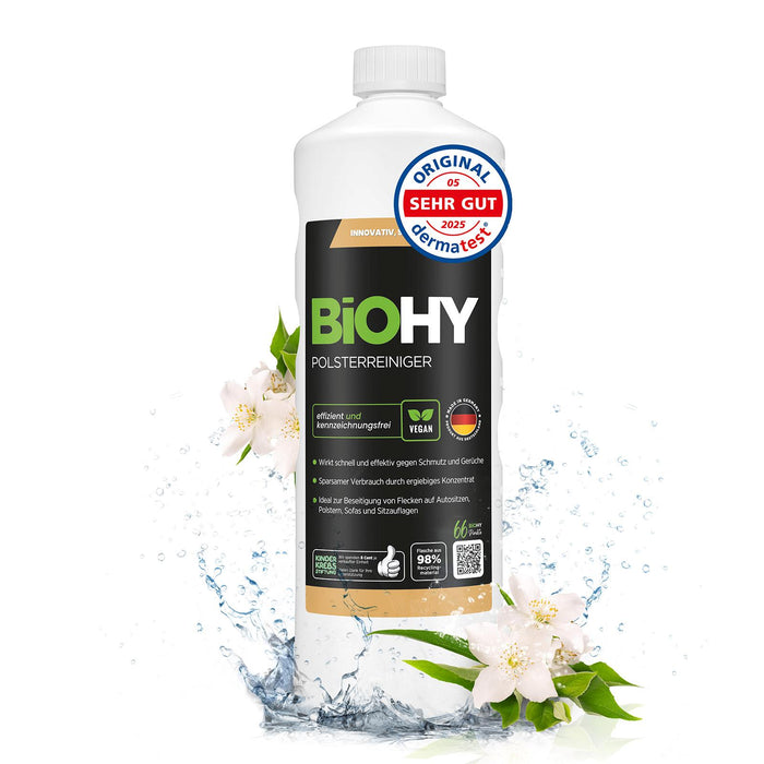 BiOHY upholstery cleaner, textile cleaner, upholstery cleaning agent, sofa cleaner