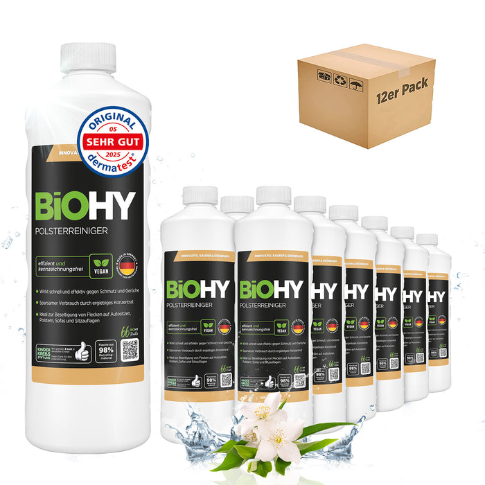 BiOHY upholstery cleaner, textile cleaner, upholstery cleaning agent, sofa cleaner