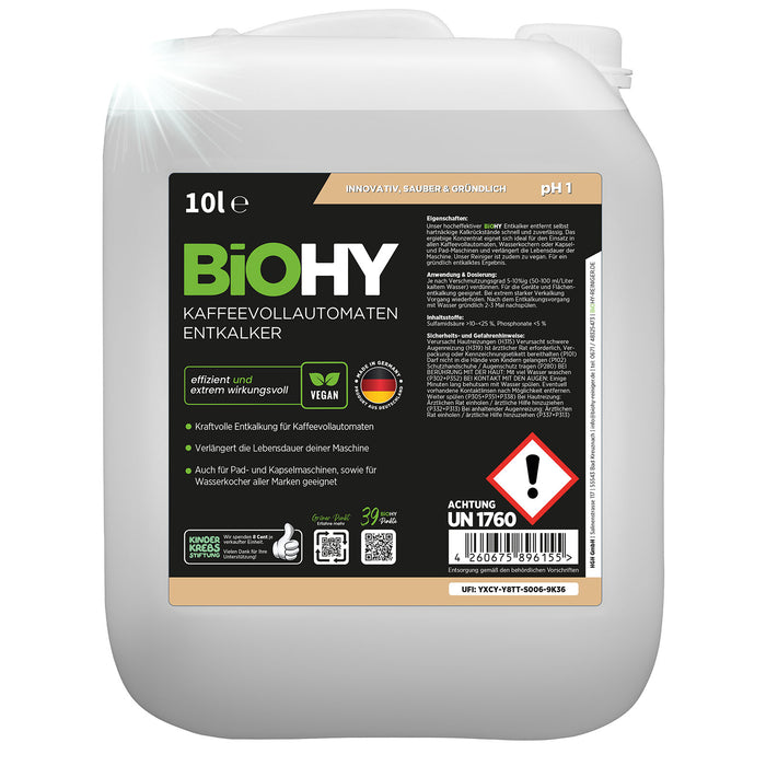 BiOHY Kaffeevollautomaten Entkalker