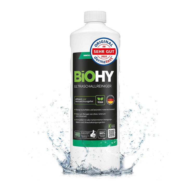 Pulitore ad ultrasuoni BiOHY, detergente per bagno ad ultrasuoni, agente di pulizia ad ultrasuoni, detergente per dispositivo ad ultrasuoni
