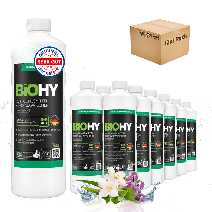 BiOHY Reiniger für Saugwischer mit Frühlingsduft