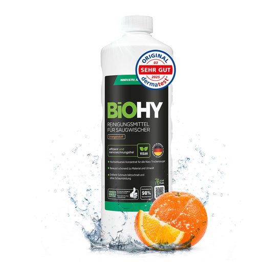 BiOHY Reiniger für Saugwischer mit Orangenduft