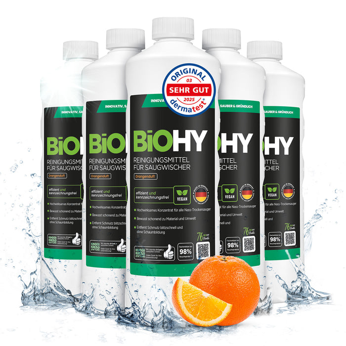 BiOHY Reiniger für Saugwischer mit Orangenduft