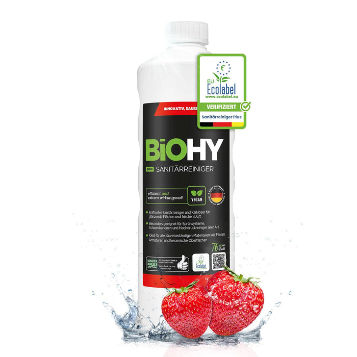 BiOHY Sanitärreiniger Plus gegen Kalk und Urinstein im Bad