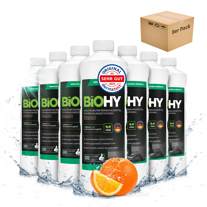 BiOHY Wischroboter Reinigungsmittel für Reinigungsstationen