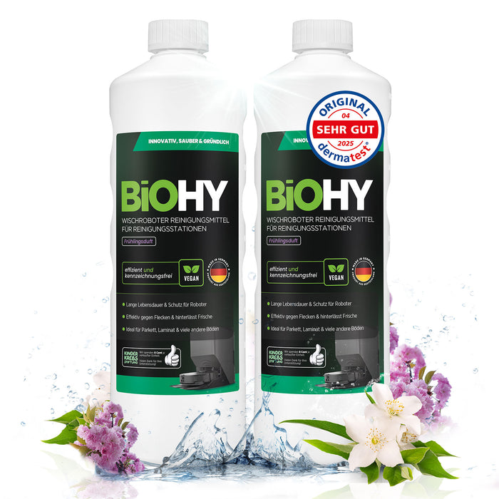 BiOHY Wischroboter Reinigungsmittel für Reinigungsstationen