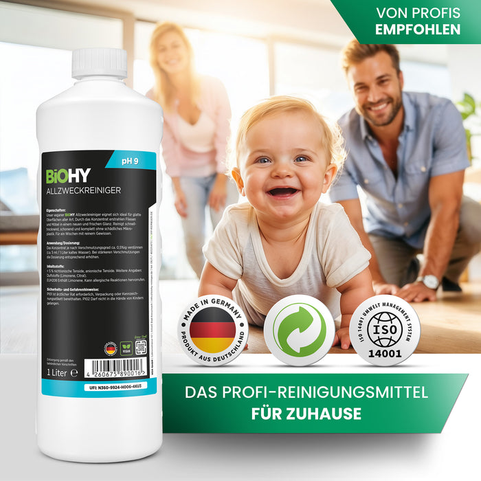 Detergente multiuso BiOHY, detergente multiuso, detergente universale, concentrato organico