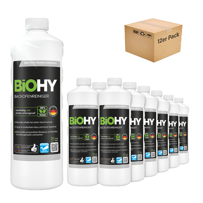 Detergente per forno BiOHY, spray per forno, detergente per forno, sgrassatore