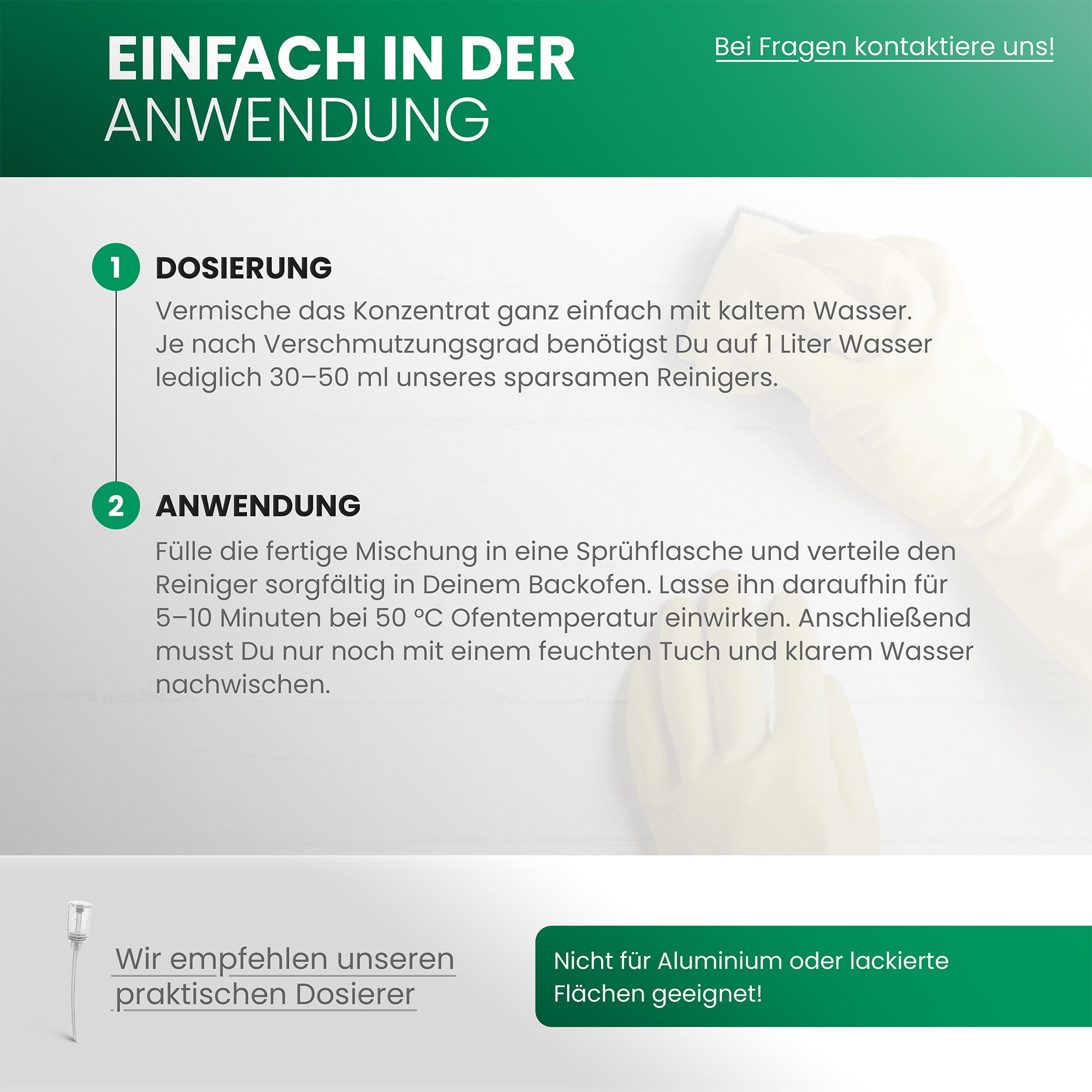 Detergente per forno BiOHY, spray per forno, detergente per forno, sgrassatore