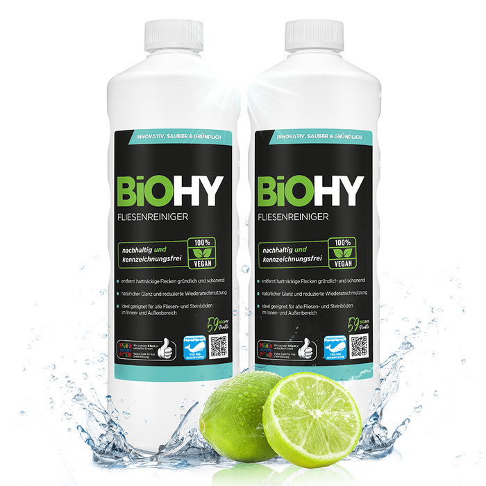 Detergente per piastrelle BiOHY, detergente per pavimenti in piastrelle, olio per piastrelle, detergente per piastrelle