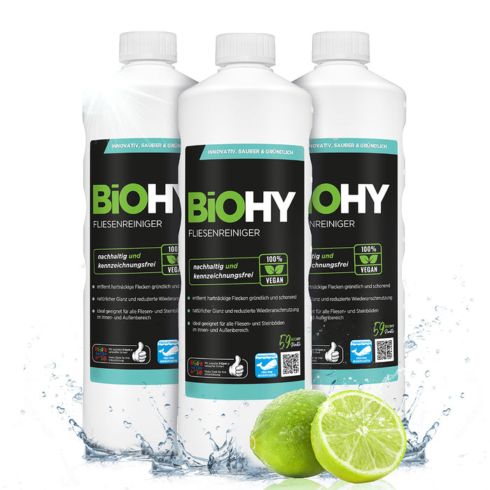 Detergente per piastrelle BiOHY, detergente per pavimenti in piastrelle, olio per piastrelle, detergente per piastrelle