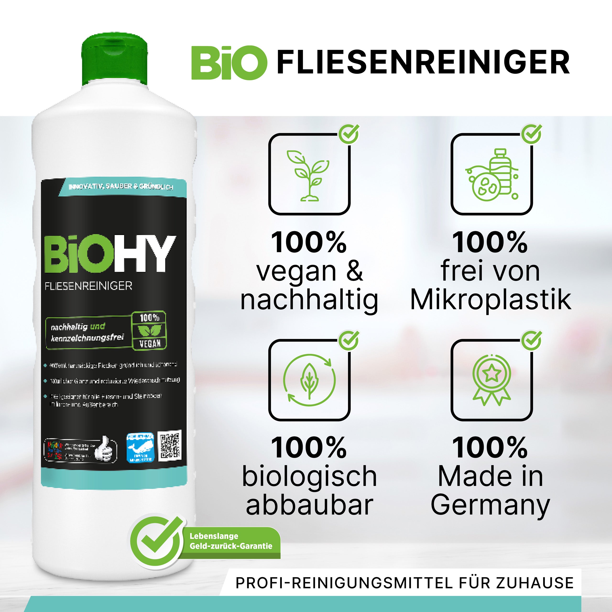 BiOHY tile cleaner, tile floor cleaner, tile oil, tile cleaner