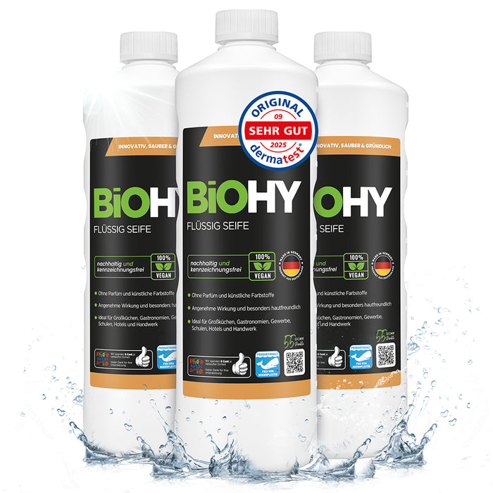 BiOHY Liquid Soap, Liquid Hand Soap, Face Soap, Sensitive Wash Lotion