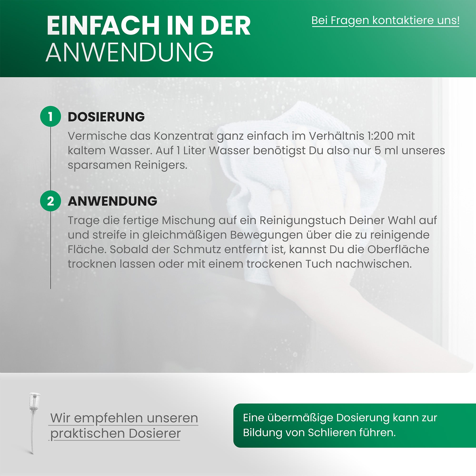 Detergente per vetri e superfici BiOHY, detergente per vetri, detergente per superfici, detergente per vetri