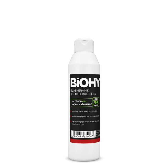 BiOHY glass ceramic hob cleaner, ceramic hob cleaner, glass ceramic cleaner, stove cleaner