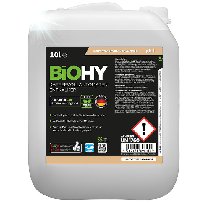 BiOHY Kaffeevollautomaten Entkalker – Bild 22