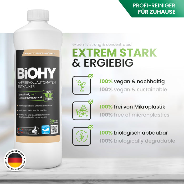 Macchine da caffè completamente automatiche BiOHY Disincrostante, anticalcare, anticalcare, anticalcare