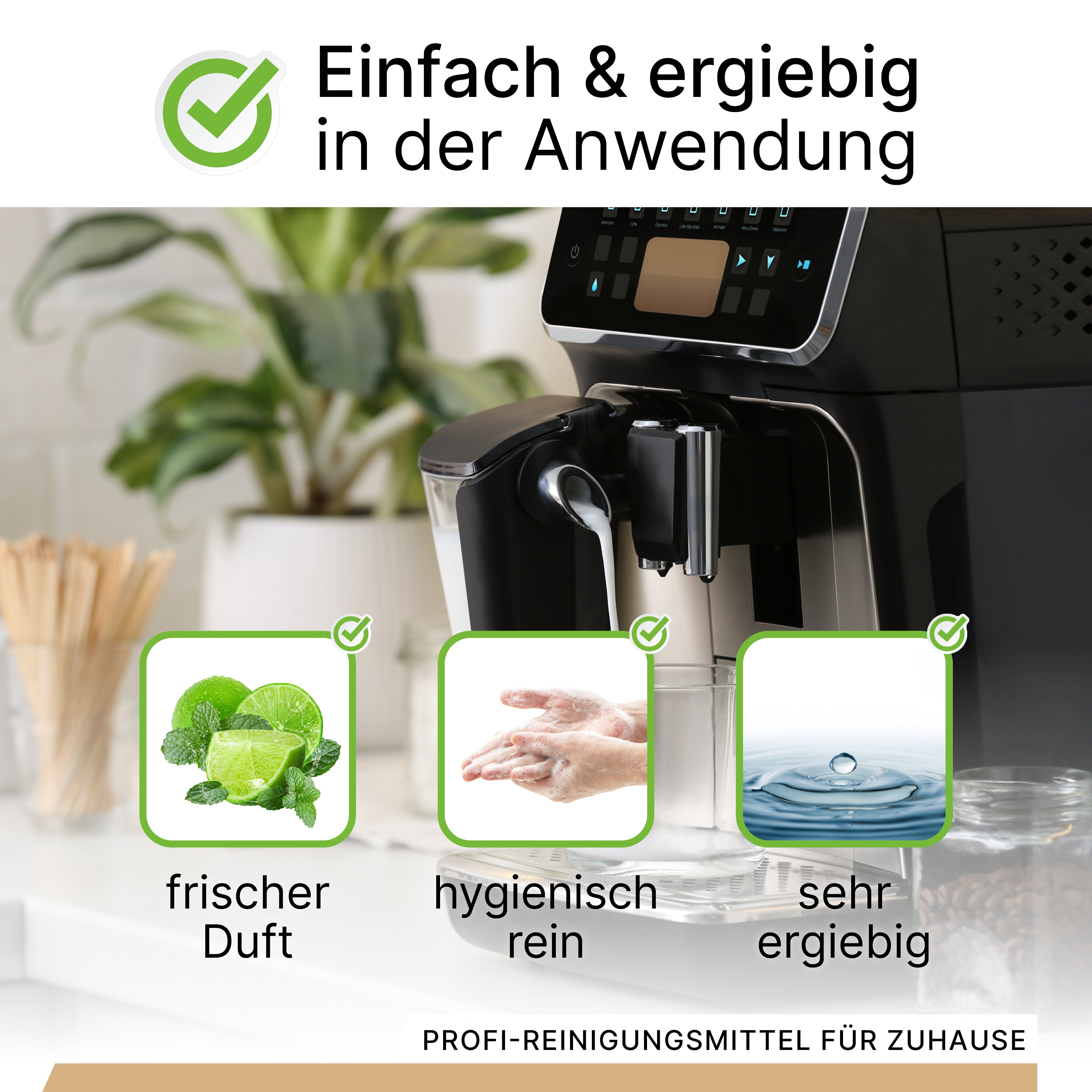 Pastiglie detergenti BiOHY per macchine da caffè completamente automatiche, pastiglie decalcificanti, decalcificanti per macchine da caffè completamente automatiche, pastiglie per la pulizia di macchine da caffè