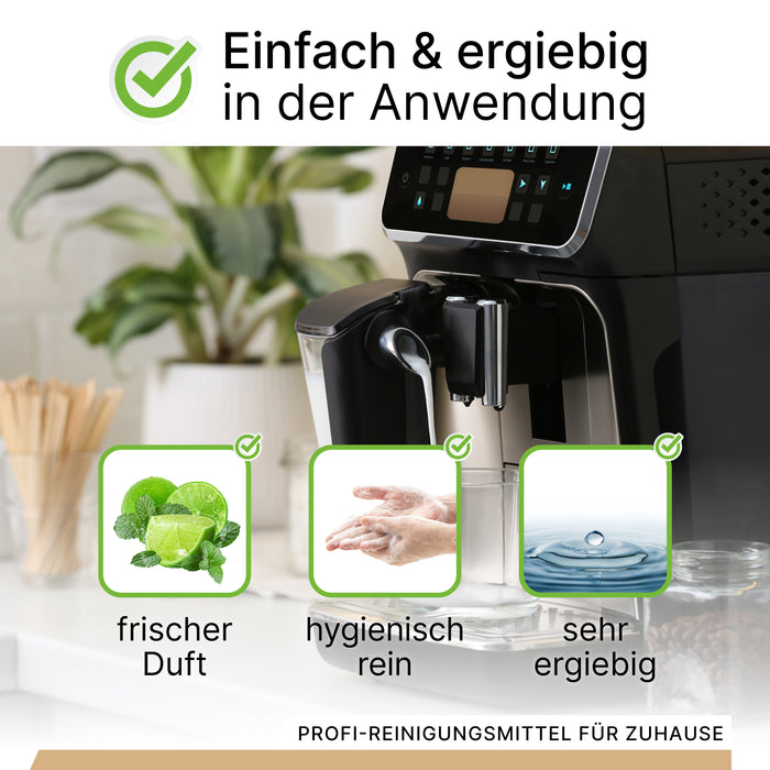 Pastiglie detergenti BiOHY per macchine da caffè completamente automatiche, pastiglie decalcificanti, decalcificanti per macchine da caffè completamente automatiche, pastiglie per la pulizia di macchine da caffè