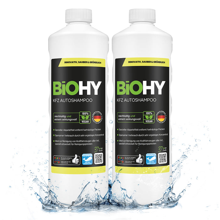 BiOHY car shampoo, car wash, car shampoo, foam cleaner