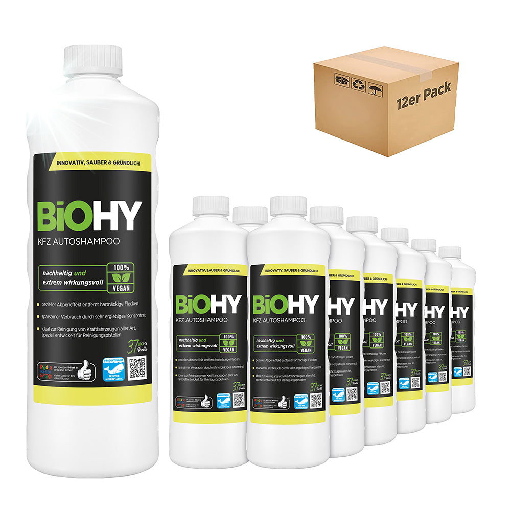 BiOHY car shampoo, car wash, car shampoo, foam cleaner