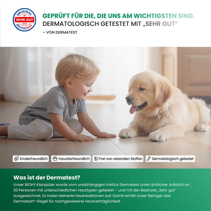 BiOHY brillantante, brillantante, detersivo per piatti, detergente per posate, B2B