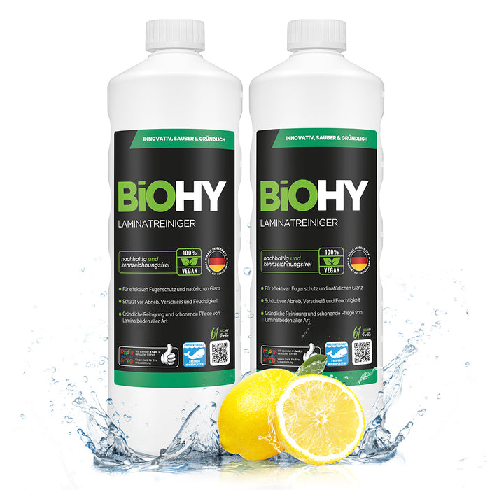 BiOHY laminate cleaner, laminate care, vinyl cleaner, laminate care products