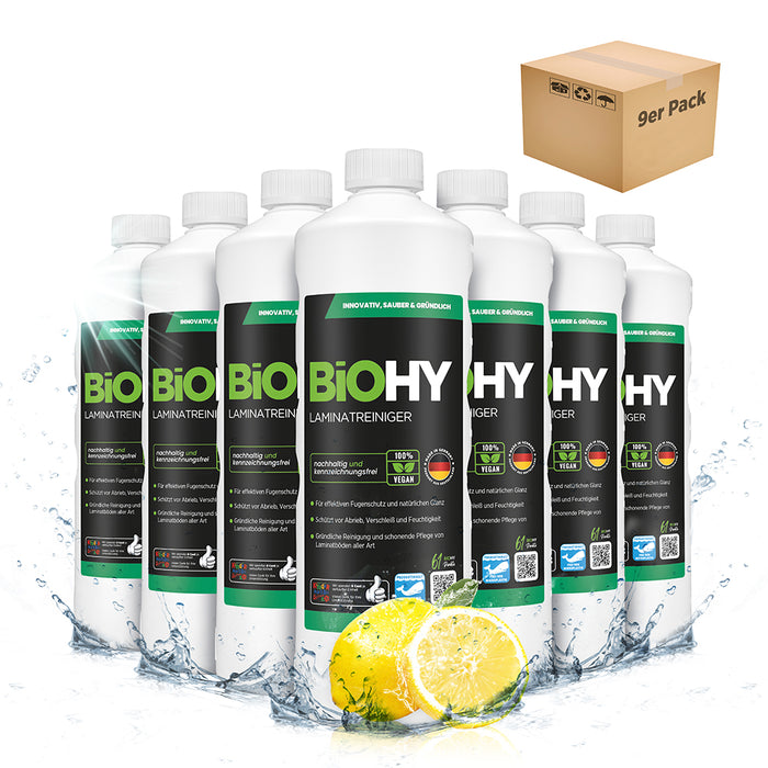 BiOHY laminate cleaner, laminate care, vinyl cleaner, laminate care products