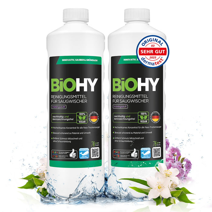 BiOHY Reiniger für Saugwischer mit Frühlingsduft