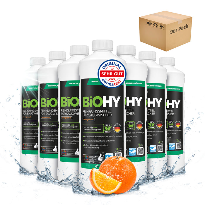 BiOHY Reiniger für Saugwischer mit Orangenduft