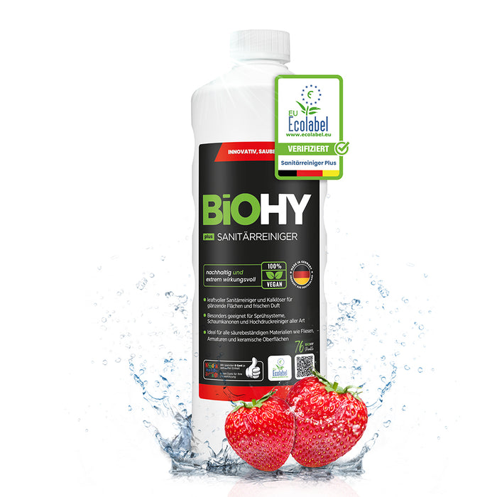 BiOHY sanitary cleaner, bathroom cleaner, limescale remover, bathroom cleaner