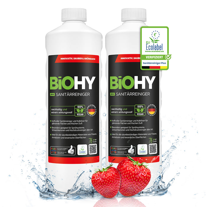 BiOHY sanitary cleaner, bathroom cleaner, limescale remover, bathroom cleaner