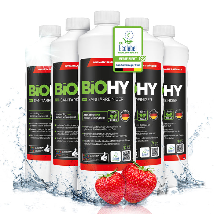 BiOHY sanitary cleaner, bathroom cleaner, limescale remover, bathroom cleaner