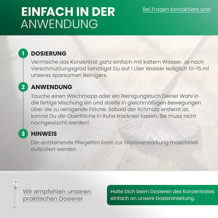 Sapone morbido BiOHY, soluzione di sapone morbido, detergente per pavimenti, concentrato organico