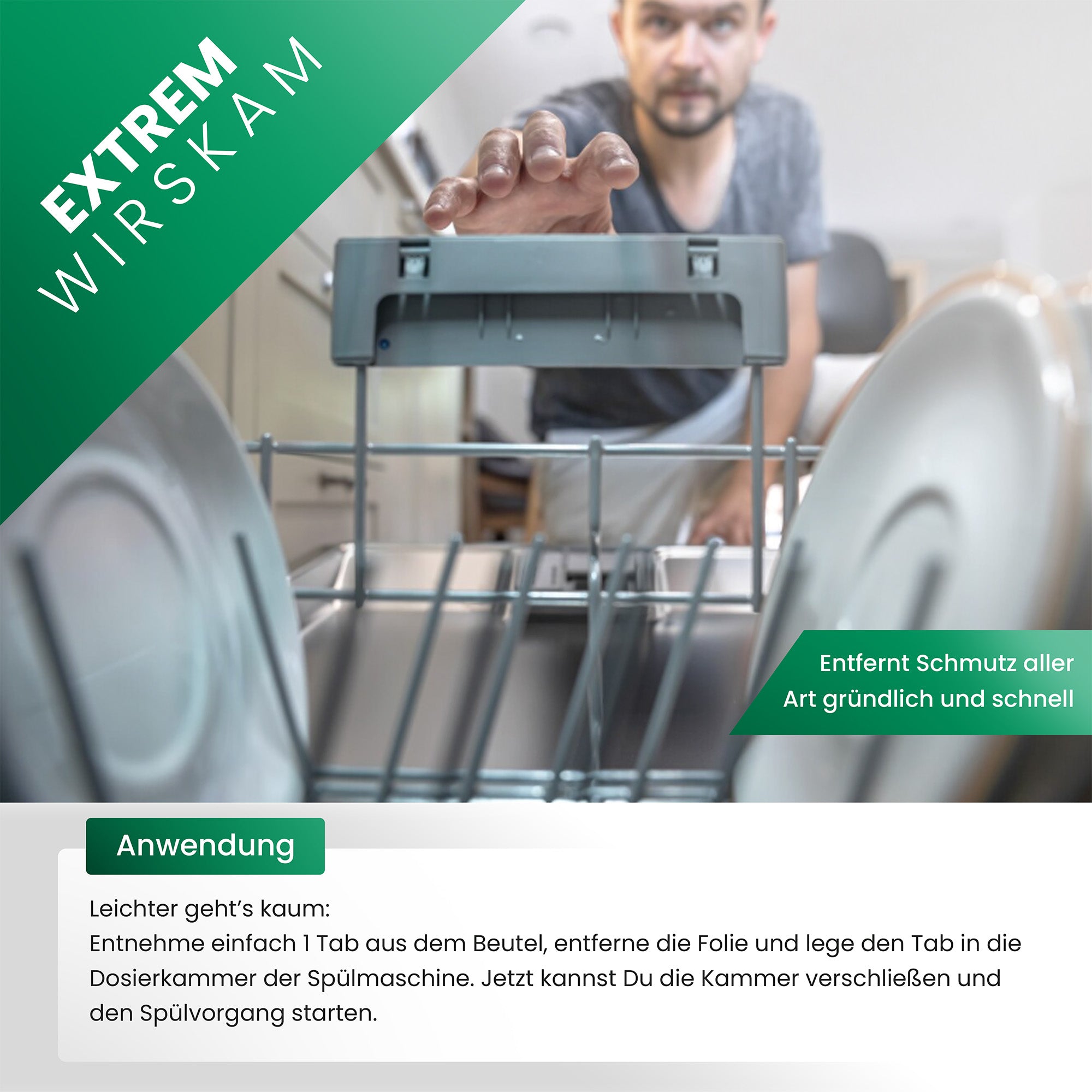 Pastiglie per lavastoviglie BIOHY (2 fasi), pastiglie per lavastoviglie, pastiglie per lavastoviglie, pastiglie per risciacquo 