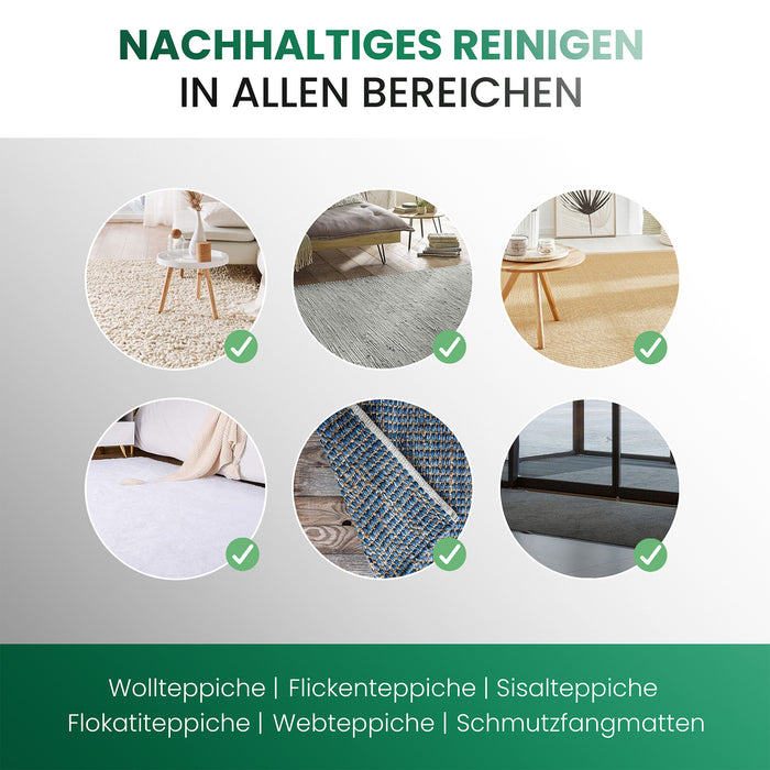 BiOHY battitappeto per aspirapolvere, shampoo per tappeti, detergenti per tessuti, pulitori a vapore per tappeti