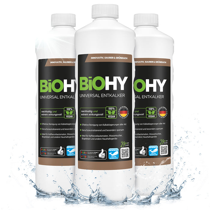 Disincrostante universale BiOHY, disincrostante, anticalcare organico, detergente anticalcare
