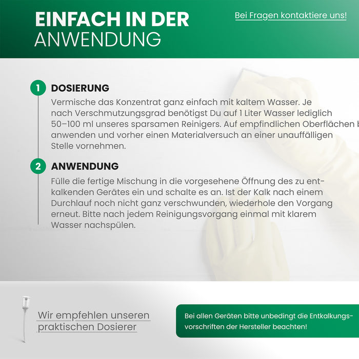 Disincrostante universale BiOHY, disincrostante, anticalcare organico, detergente anticalcare