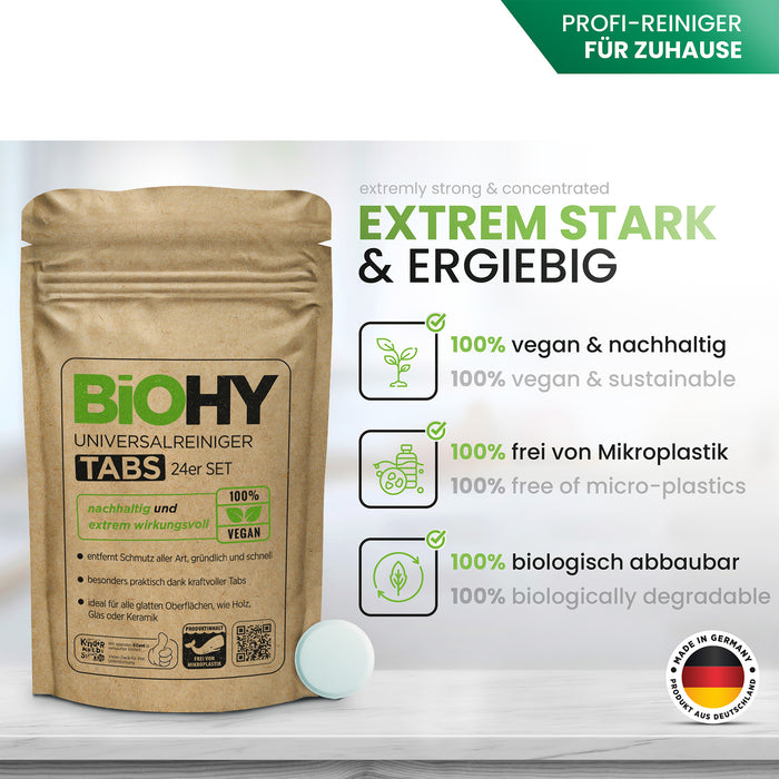 BIOHY pastiglie detergenti universali, detergenti, pastiglie detergenti, pastiglie detergenti multiuso
