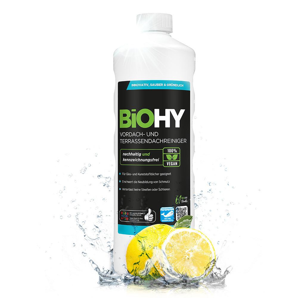 BiOHY canopy and patio roof cleaner, patio cleaner, canopy cleaner, algae remover