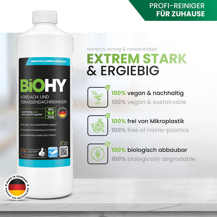 BiOHY Vordach- und Terrassendachreiniger