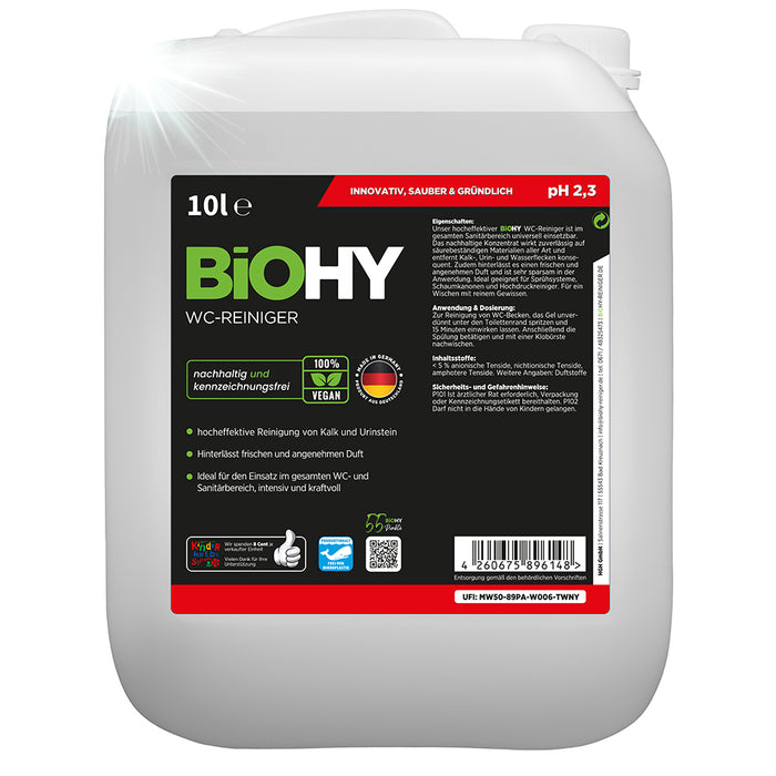 Detergente per WC BiOHY, detergente per WC, detergente per WC, deodorante per WC